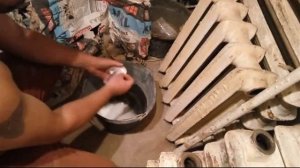 Промывка чугунных батарей советского образца