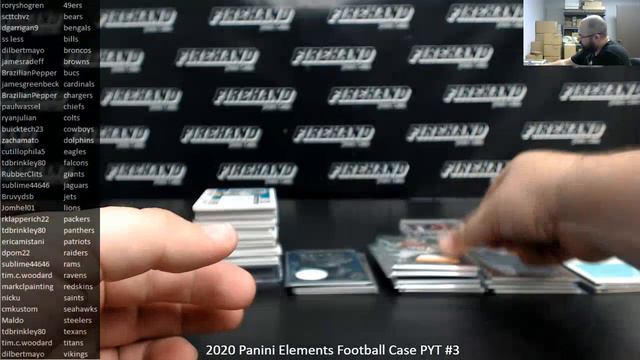 8/16/2020 2020 Panini Elements Football Case PYT #3 смотреть онлайн