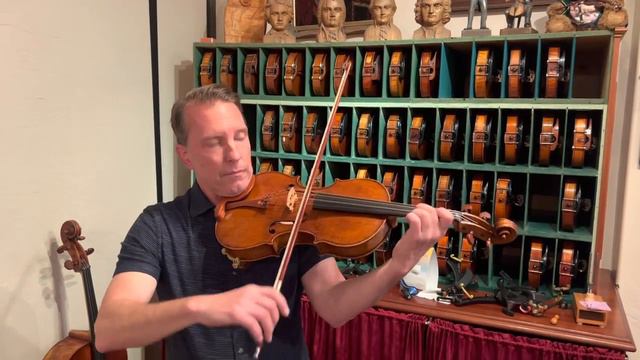 Fine 1999 Viola Crafted By Violinmaker Eric Benning For Sale