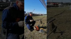 как настроить мотокосу штиль fs250