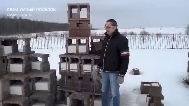 Несъемная опалубка DURISOL - строительные блоки на основе природных материалов