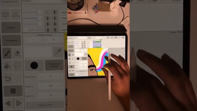iPad Pro 3 with Procreate and Roughanimator смотреть онлайн