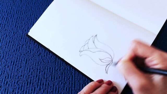 Как просто нарисовать розу, просто повторяйте за мной шаг за шагом. Простые рисунки!! смотреть онлайн