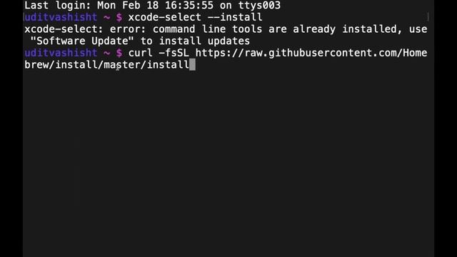 Install Python on Macos using Homebrew смотреть онлайн