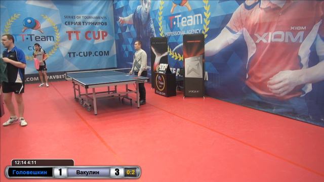 Головешкин - Вакулин. 6 марта 2017 TT Cup смотреть онлайн