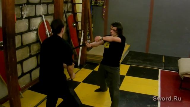 Рипостная игра с уступающими защитами (longsword) смотреть онлайн