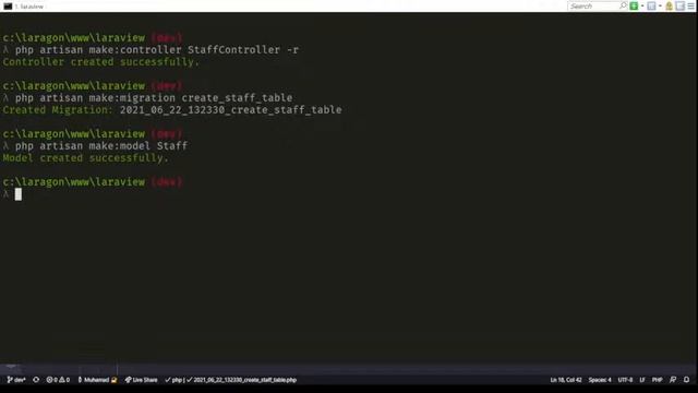 Laravel 8 : Live Coding for interview task смотреть онлайн