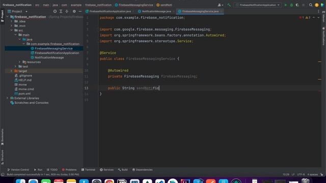 Spring Boot Firebase Notifications смотреть онлайн