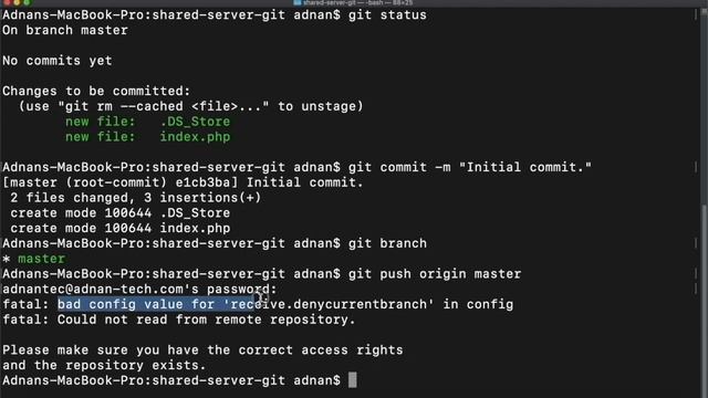 Manage website using Git - Shared, VPS, Dedicated смотреть онлайн