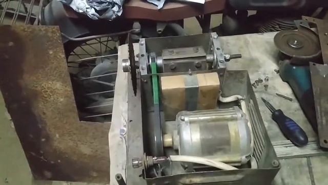 Реставрация станка деревообрабатывающего на подарок отцу. смотреть онлайн