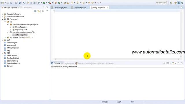 Selenium Video - Data Driven Framework - Data Driven Testing in Selenium WebDriver - Part 1 смотреть онлайн