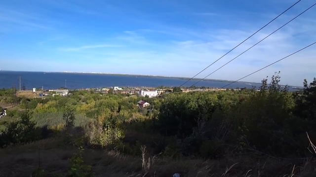 Вид на Волгу у НПЗ «Крекинг" смотреть онлайн