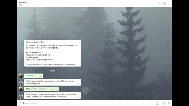 Использование Telegram-бота для оповещения клиентов магазина автозапчастей смотреть онлайн
