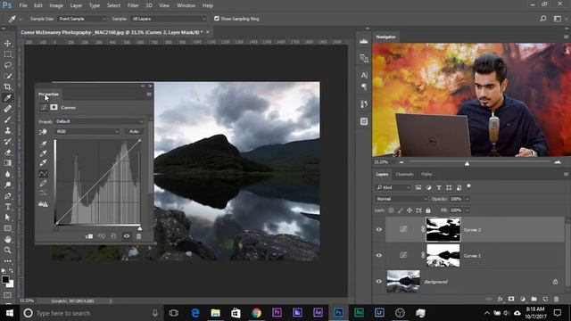 A Simple But Effective Way to Create Luminosity Masks in Photoshop смотреть онлайн