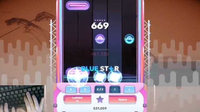 [Sixtar Gate: STARTRAIL] Brain Power ~Cranky Remix~ (QUASAR) PURE BLUE смотреть онлайн