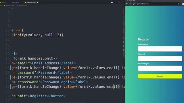Formik | How to use Formik in REACT смотреть онлайн