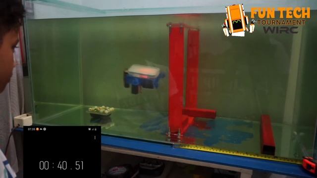 C1.42 - IDRU3004 (AI ROBO 2) - Qualifying Session - Robot Underwater Junior - FTT WIRC 2021 смотреть онлайн