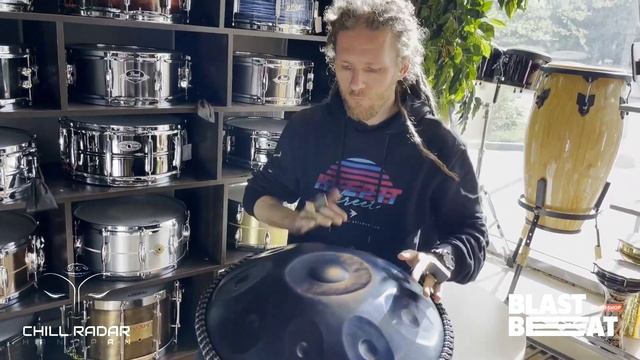 Хэндпан Chill Radar Handpan D Kurd Hang - Pasha Aeon в Российском Барабанном Центре Бластбит смотреть онлайн