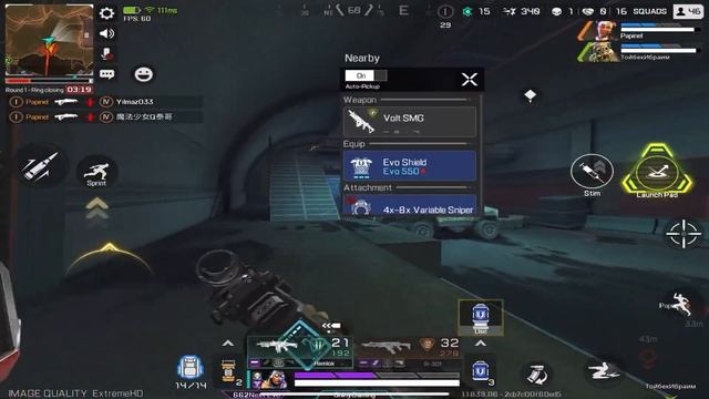 Apex Legends Mobile FPP gameplay high graphics on iPad Air - Ep 8 смотреть онлайн