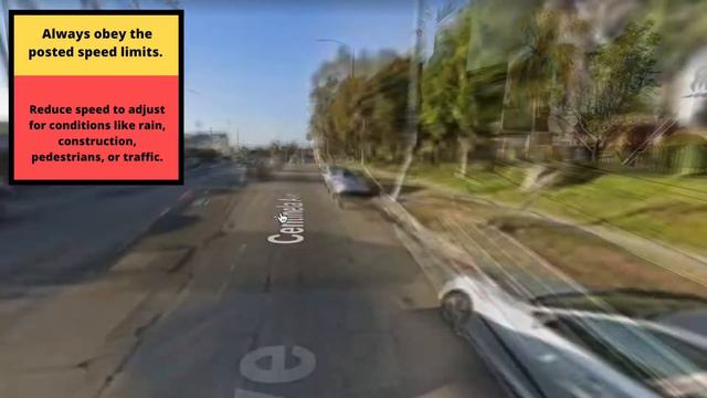 *ACTUAL TEST ROUTE* Inglewood DMV Driver's Test Course #1 Behind The Wheel License Driving Road Exa смотреть онлайн