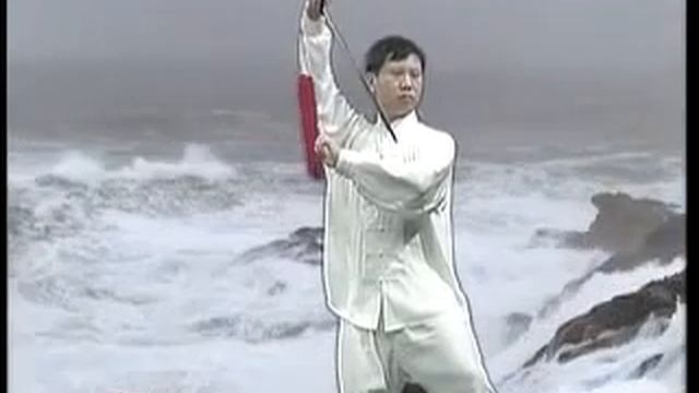 Yang style Tai Chi Single Sword tutorial 1/2 смотреть онлайн