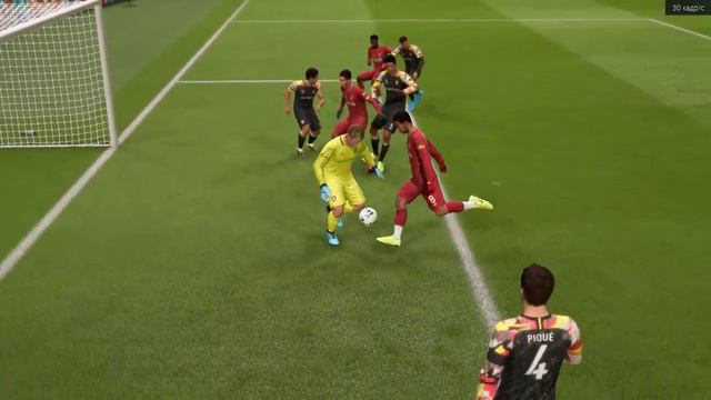 Неловкая игра Тер Штегена FIFA 20 смотреть онлайн