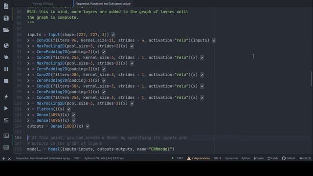 Sequential, Functional, SubClass APIs смотреть онлайн