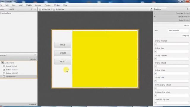 JAVA FXML DASHBOARD DESIGN смотреть онлайн