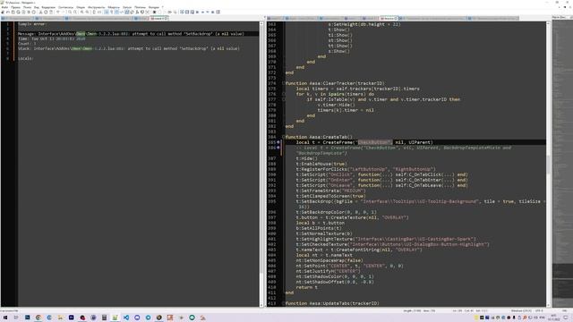 Attempt to call method ‘SetBackdrop’ (a nil value) | LuaNaZakaz смотреть онлайн