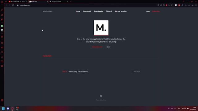 Как сделать клавиатуру механической программой Mechvibes смотреть онлайн