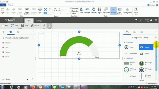 MQTT Dashboardแสดงผ่านเว็บ ไม่จำกัดจำนวนClient ด้วยSCADA смотреть онлайн