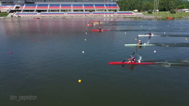 8 предварительный заезд К-1 (юниоры) 200м Первенство России по гребле 23.05.19г. смотреть онлайн