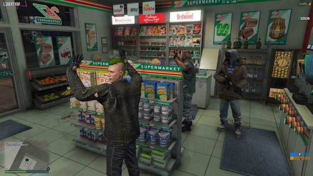 GTA 5 RP Войс ► ОГРАБЛЕНИЕ МАГАЗИНА, ГАЙ РИЧИ ОТДЫХАЕТ (нет конечно, он слишком крут) ● Серия #12