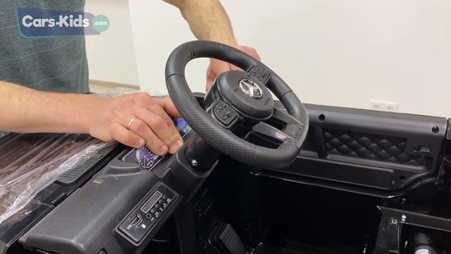 Как собрать Mercedes G63 BBH 0002 детский электромобиль смотреть онлайн