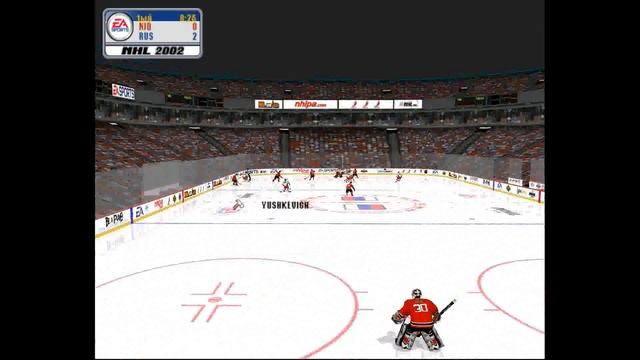 обзор игры NHL2002 смотреть онлайн