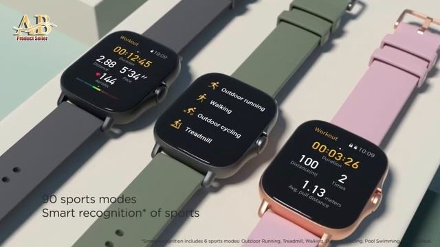 Top 3 Smart Watch GPS fitness Sports watch / 150 Sports modes /Under $150 смотреть онлайн