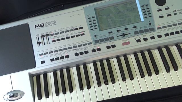 Korg PA 50 synth performing Traditional Polka Music Style смотреть онлайн
