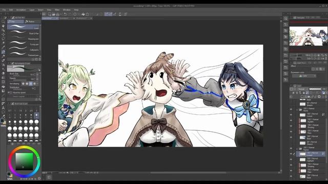 Stream Archive 1.11.2022 - Groovy Art Stream! Finishing HoloCouncil Fanart смотреть онлайн