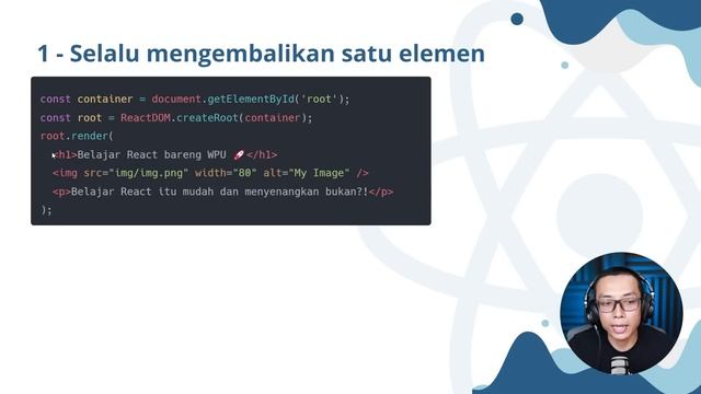Tutorial REACT "Paling Masuk Akal" untuk PEMULA ?? смотреть онлайн