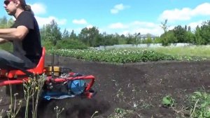 Модуль МТ-1 переоборудования мотоблока в минитрактор фрезеровка