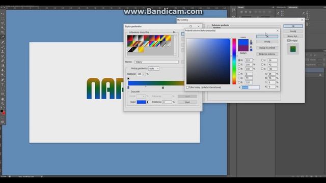 Poradnik Photoshop - Jak zrobic wlasny gradient ? смотреть онлайн