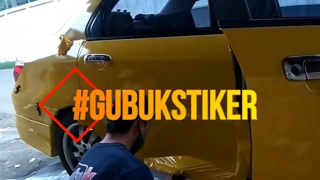 WRAPING MOBIL HONDA CITY SILVER SO YELLOW #gubukstiker смотреть онлайн