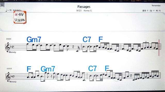 Passages/Kenny G💋노래방, 가라오케, 코드 큰 악보,반주,가사💖Karaoke, Sheet Music, Chord, MR смотреть онлайн