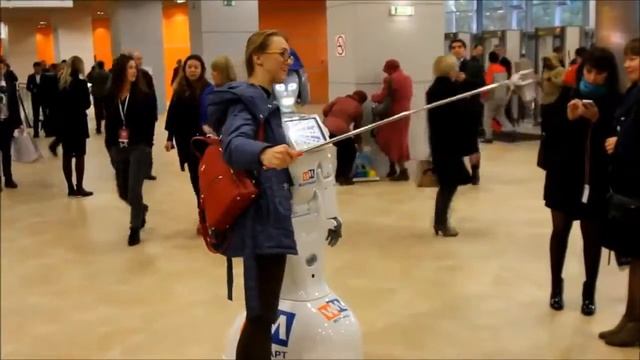 Робот промоутер KIKI уже в Беларуси с группой компаний УРБАН Минск, Беларусь смотреть онлайн