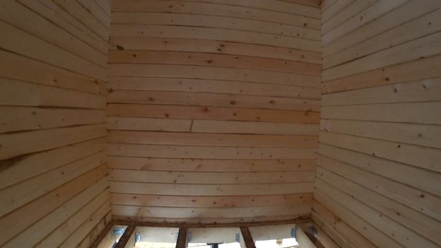 Баня-Дом 6х4 1,5эт. Профилированный Брус 145х145 смотреть онлайн