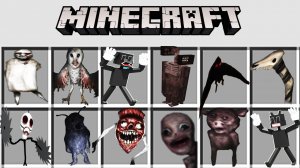 МОД НА ВСЕХ МОНСТРОВ ТРЕВОРА ХЕНДЕРСОНА В МАЙНКРАФТ! SIREN HEAD CARTOON CAT MINECRAFT #1