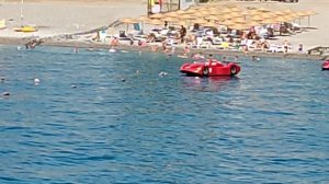 Турция 2022. Катер в виде гоночной машины. Экскурсия Пиратская яхта из Кемера. Канал Тутси влог.