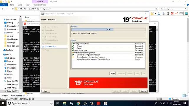 Install Oracle Database 19c on Windows 10 смотреть онлайн