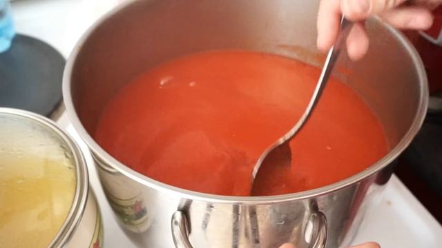 Томатный сок на зиму без соли и сахара/пассата из помидоров смотреть онлайн