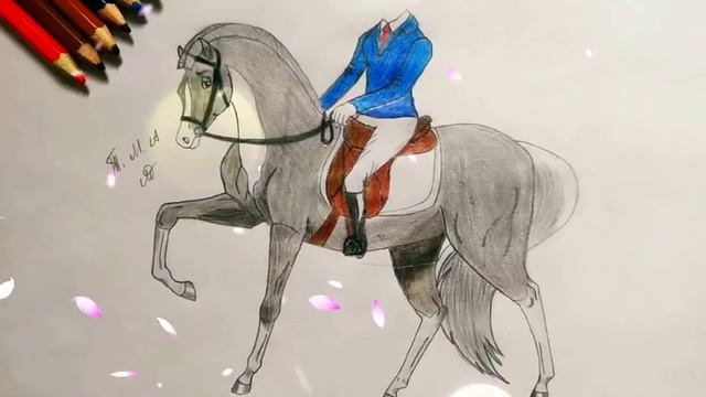 Мои рисунки лошадей смотреть онлайн